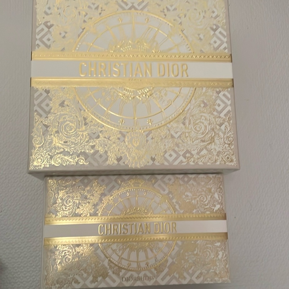 Christian Dior Paper Box and smaller box